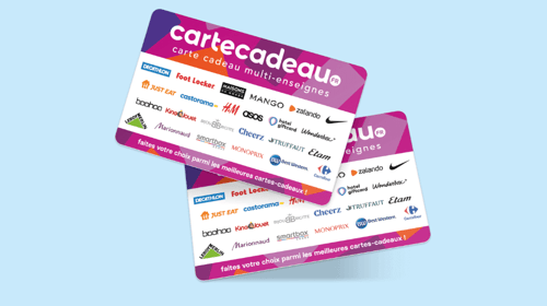 Où acheter une carte cadeau multi-enseigne ?